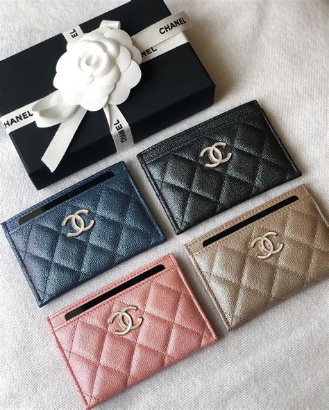 chanel card holder purse|Chanel card holder hk price.